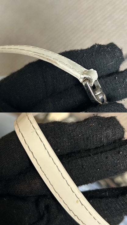 Pre-owned Dior Blue Monogram Mini Saddle Bag 2002