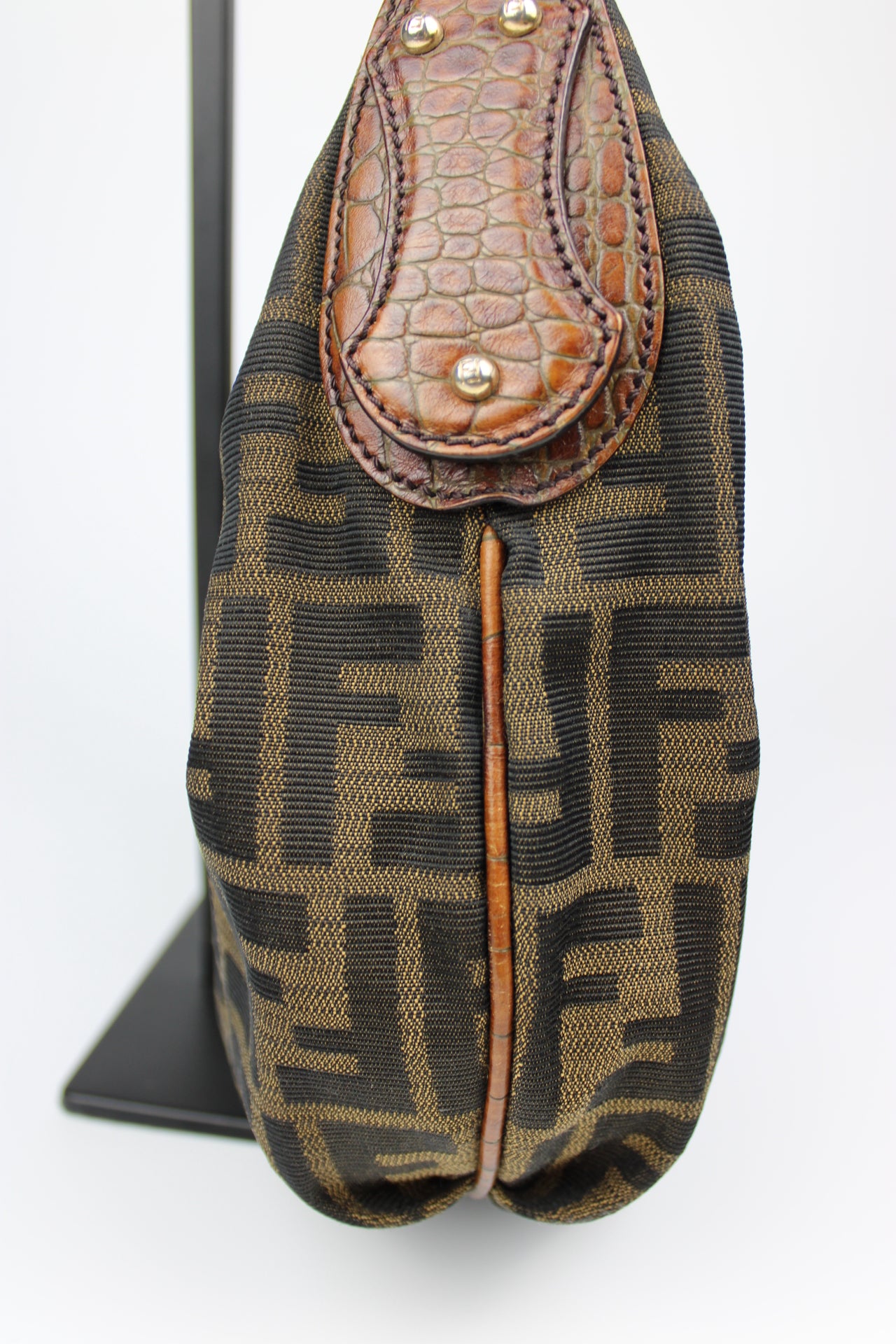 Fendi Zucca Chain Strap Bag