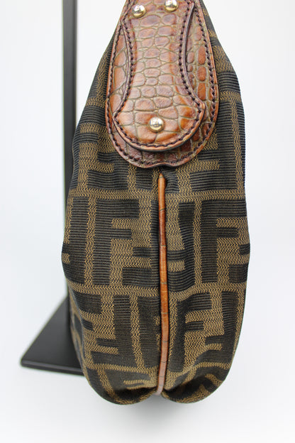 Fendi Zucca Chain Strap Bag