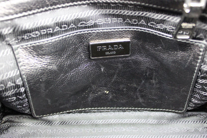 Prada Calfskin Leather Tote 2-Way Bag 2013