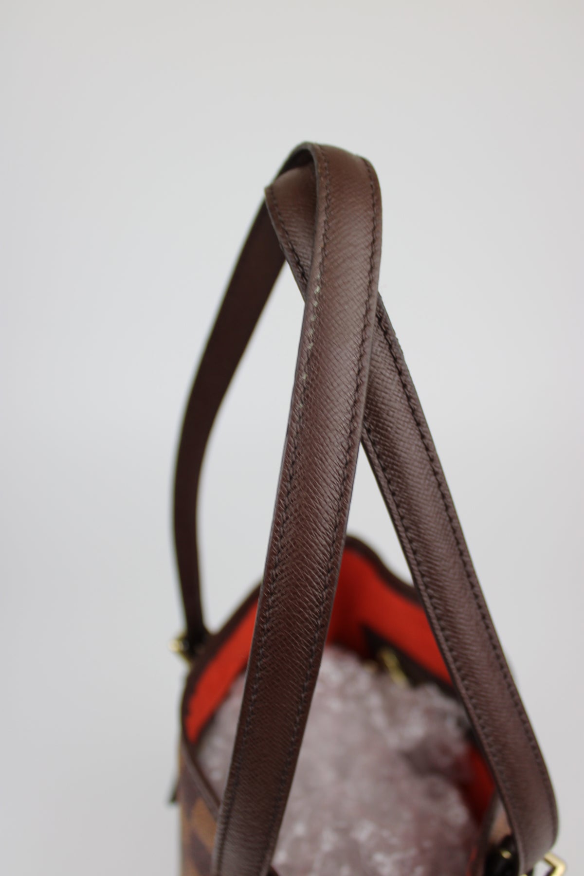 Pre-owned Louis Vuitton Damier Ebene Bucket Bag 1998