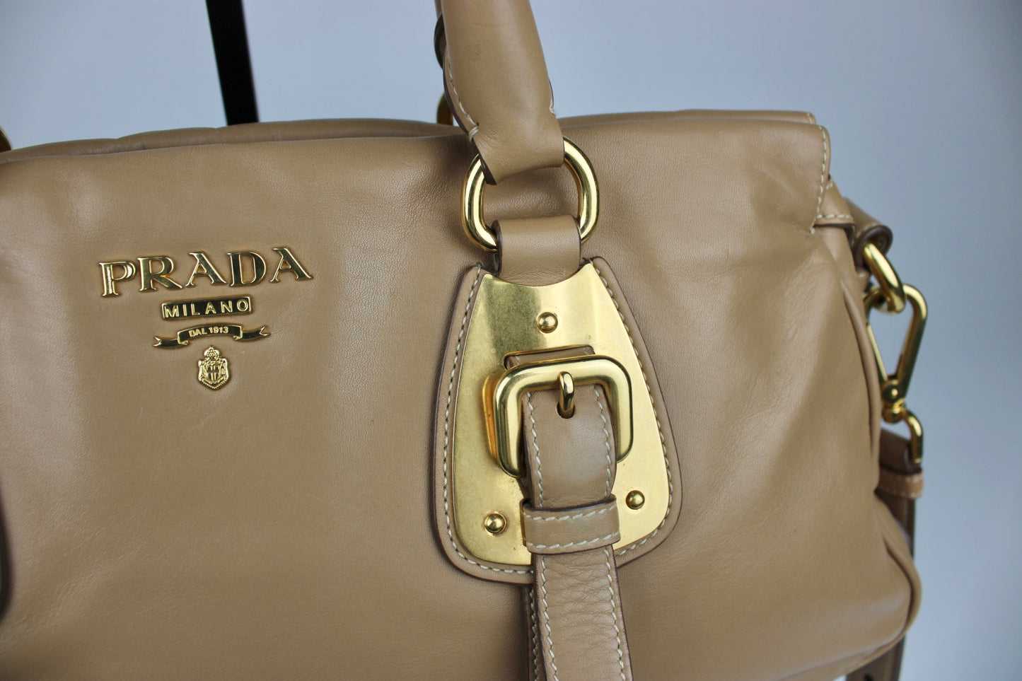 Prada Cuoio Soft Calfskin 2-Way Bag