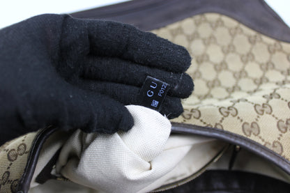 Gucci Monogram Hobo Jackie Bag