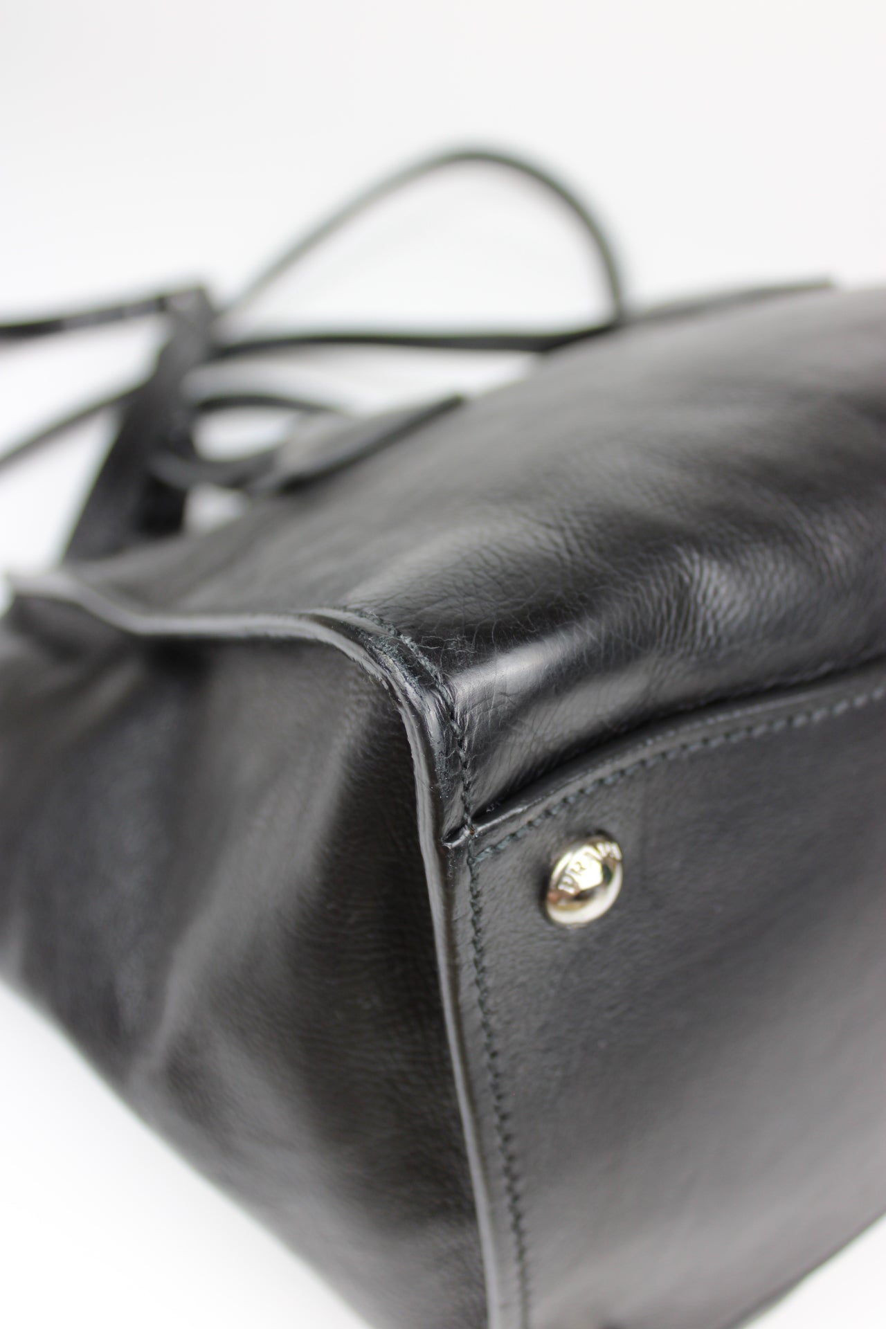 Prada Calfskin Leather Tote 2-Way Bag 2013