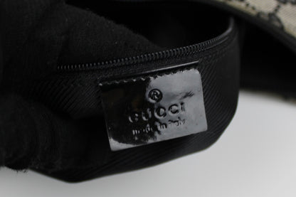 Pre-owned Gucci Monogram Crescent Bag