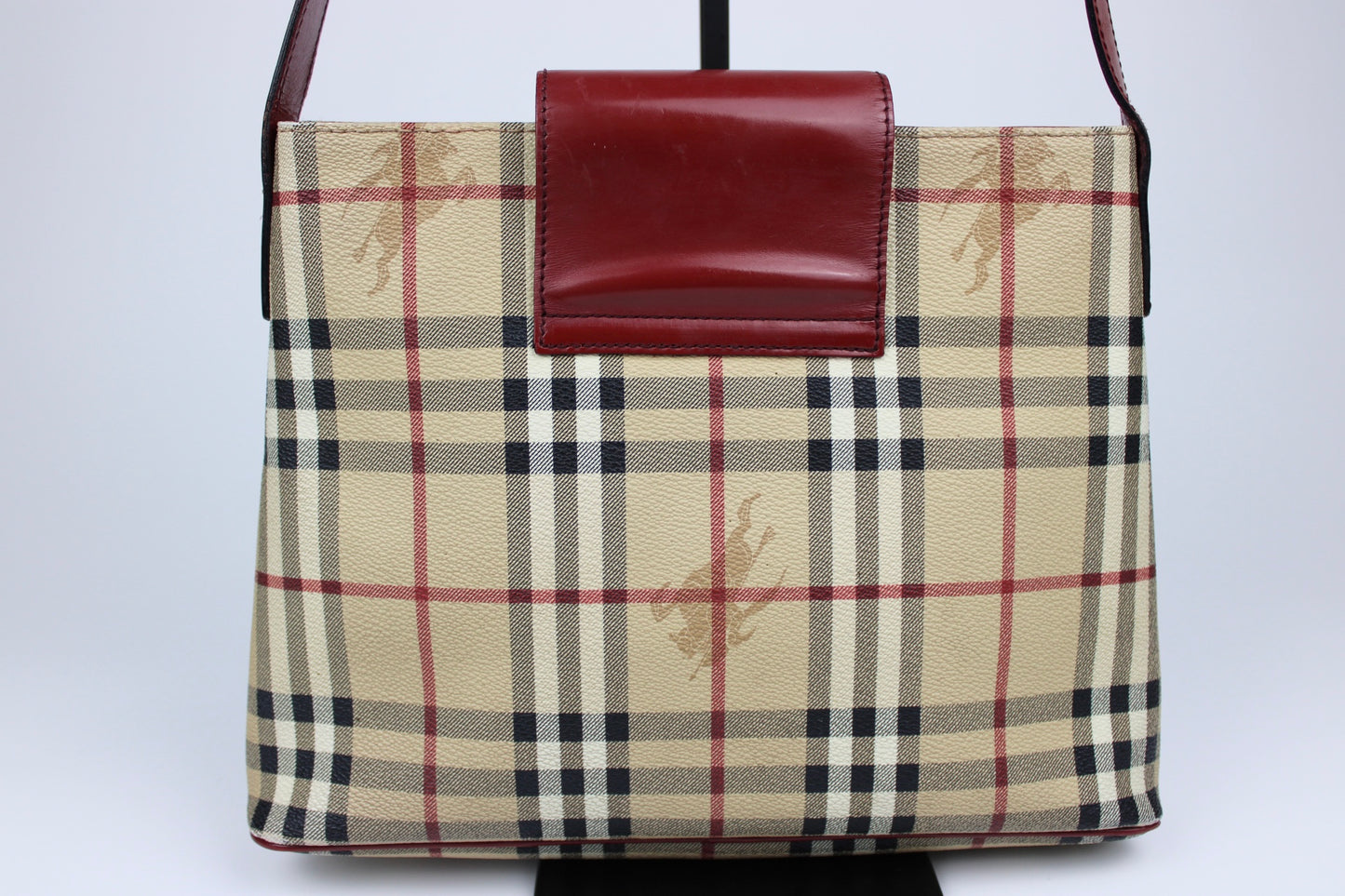 Burberry Haymarket Shoulder Bag 2003