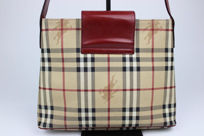 Burberry Haymarket Shoulder Bag 2003
