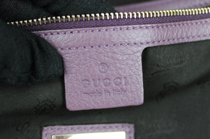 Gucci Leather G-Wave Hobo Bag Europe Exclusive