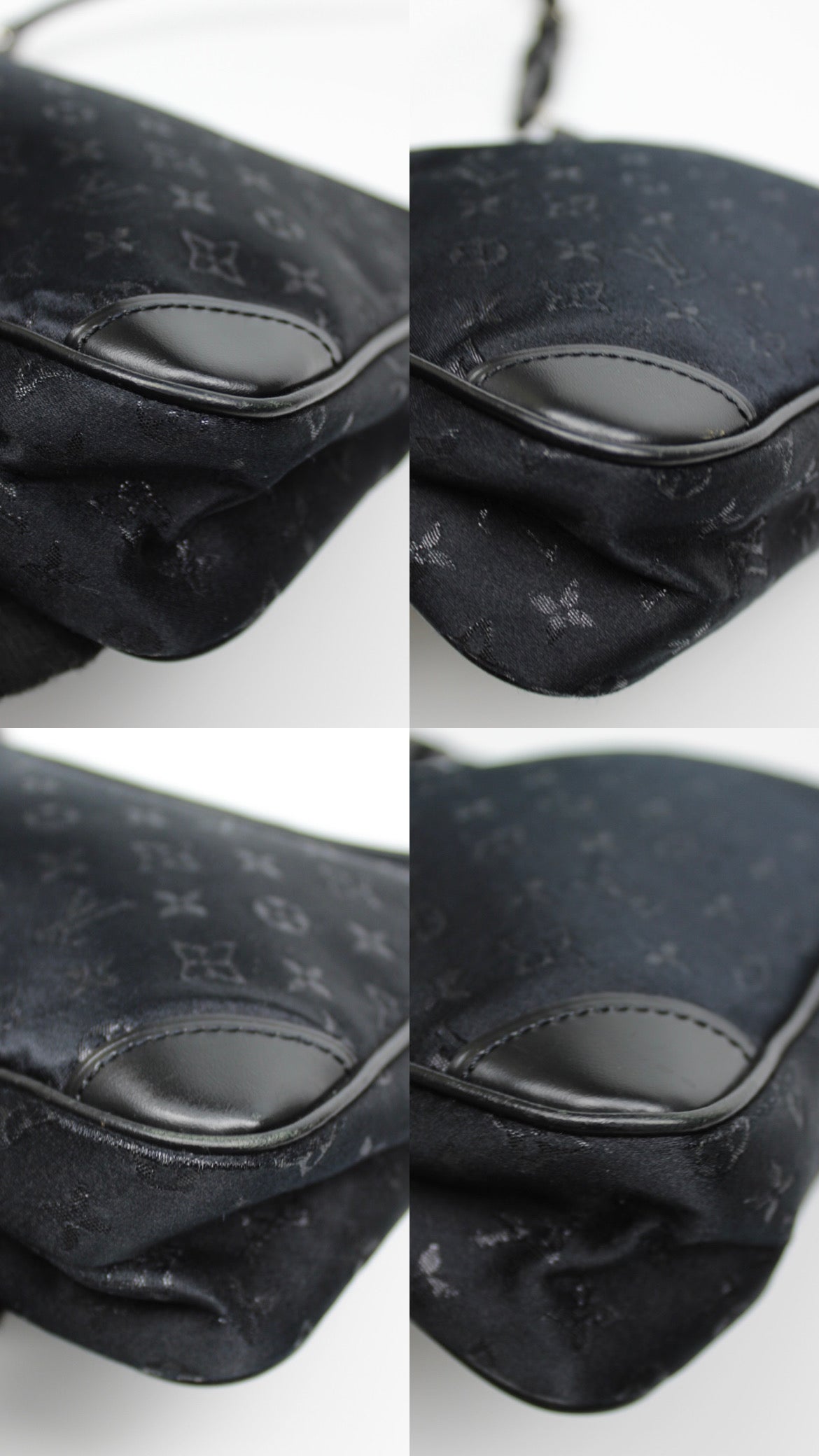 Louis Vuitton Satin Mini Boulogne Bag 2002