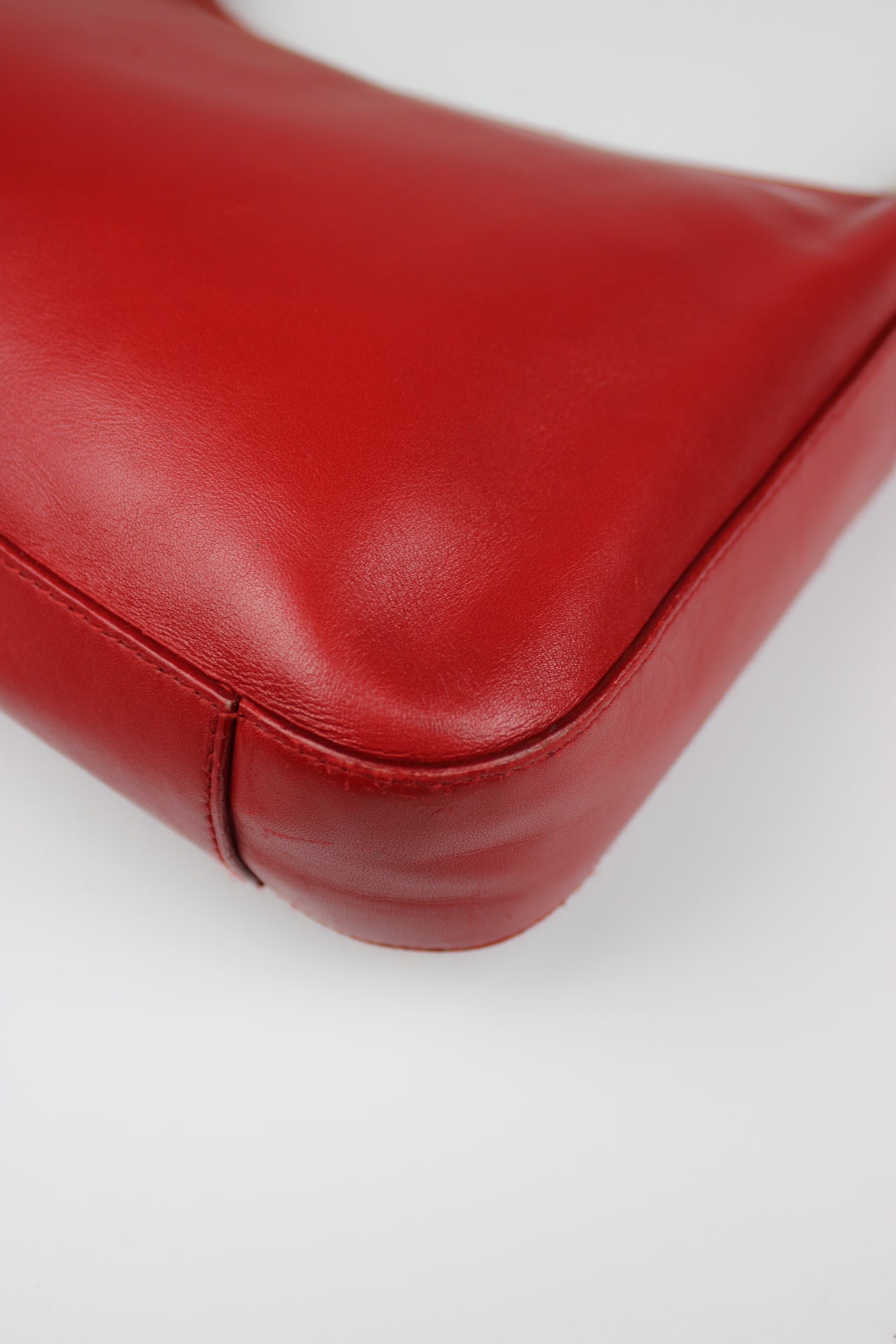 Gucci Leather Shoulder Bag 1990s