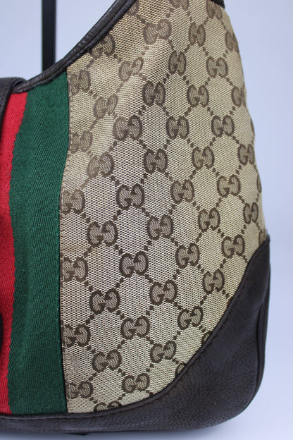 Gucci Monogram Hobo Jackie Bag