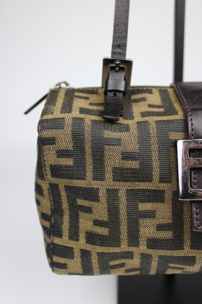 Fendi Zucca Box Baguette Bag