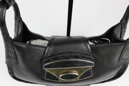 Prada Nappa Leather Beaded Shoulder Bag