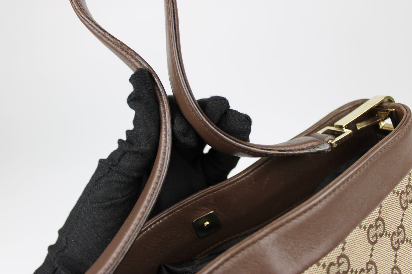 Gucci Monogram Shoulder Bag 2002 (With Receipt)