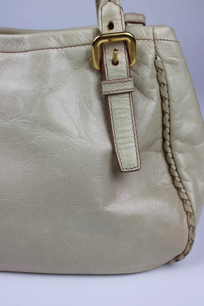 Prada Vitello Shine 2-Way Bow Bag