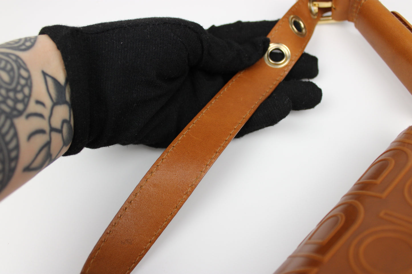 Dolce & Gabbana Leather Baguette Shoulder Bag