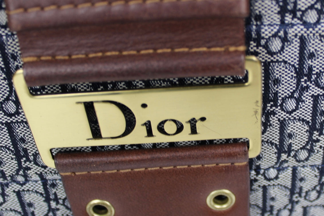 Dior Monogram Columbus Hobo Bag 2002