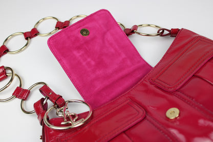Yves Saint Laurent La Parisienne Patent O-Ring Strap Bag 2005