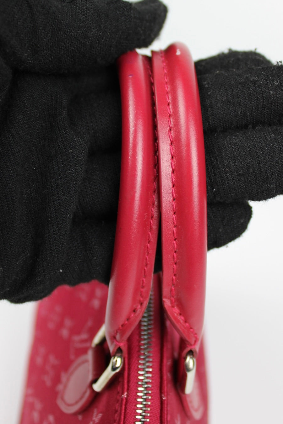 Louis Vuitton Satin Micro Alma Bag 2002