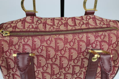 Dior Monogram Trotter Boston Bag 2004