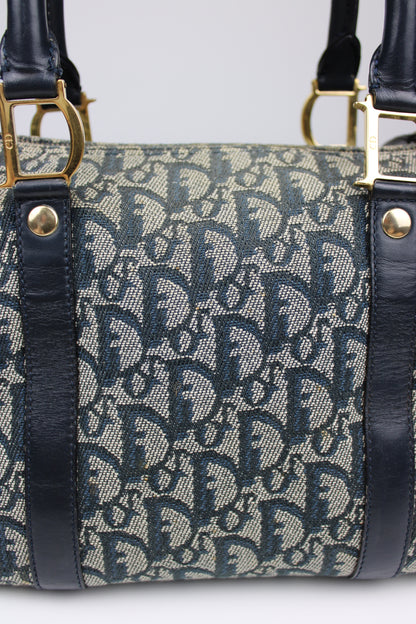 Dior Monogram Trotter Boston Bag 2002