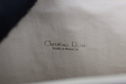 Pre-owned Dior Monogram Oblique Canvas Chain Strap Bag 1980s