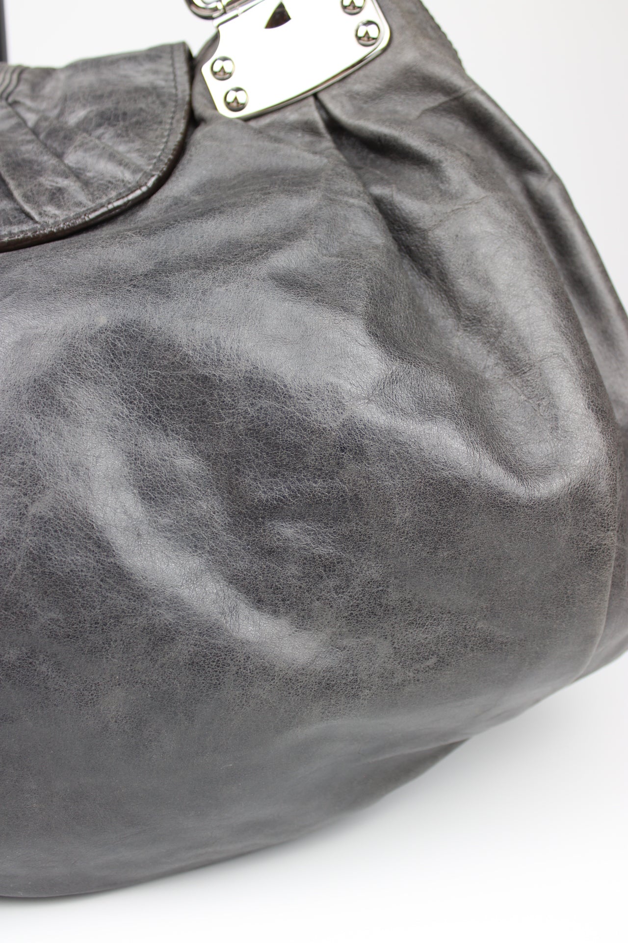 Miu Miu Vitello Shine Tote Bag