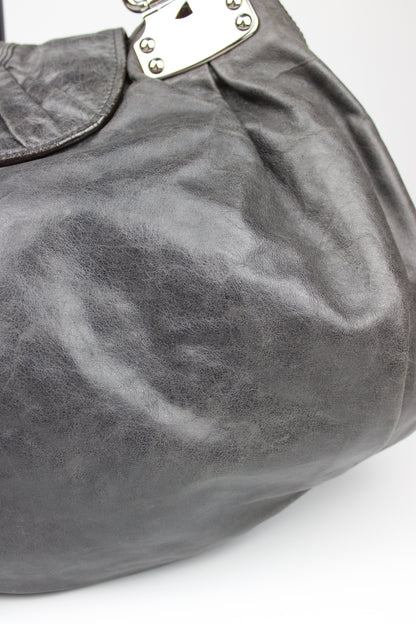 Miu Miu Vitello Shine Tote Bag