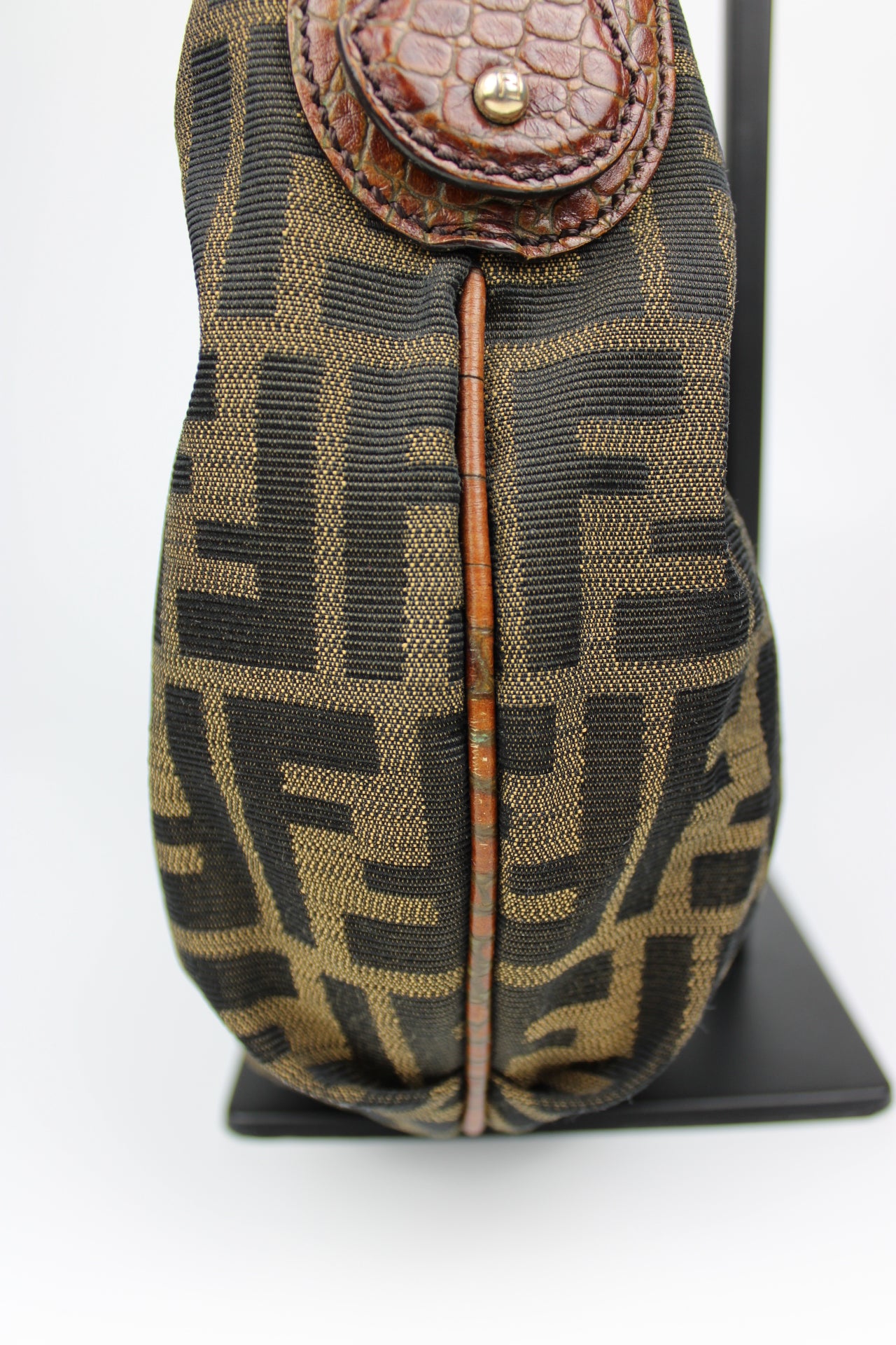 Fendi Zucca Chain Strap Bag