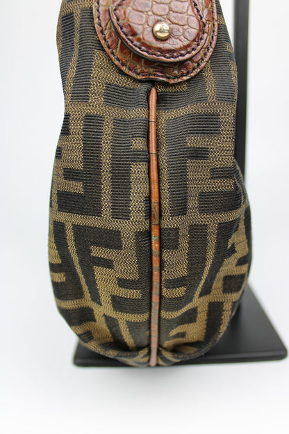 Fendi Zucca Chain Strap Bag