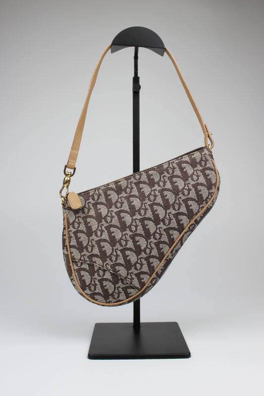 Dior Monogram Mini Saddle Bag 2001