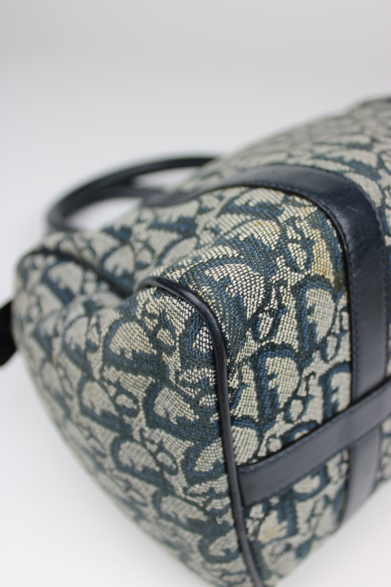 Dior Monogram Trotter Boston Bag 2002