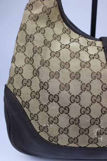 Gucci Monogram Hobo Jackie Bag