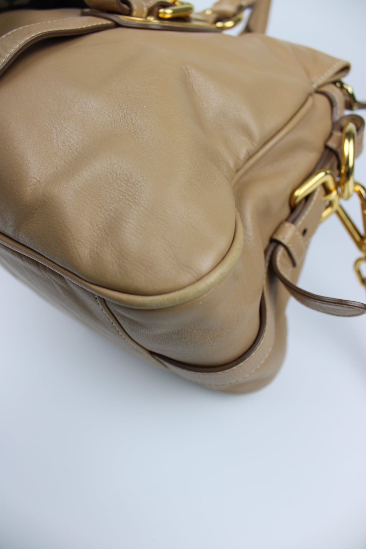 Prada Cuoio Soft Calfskin 2-Way Bag