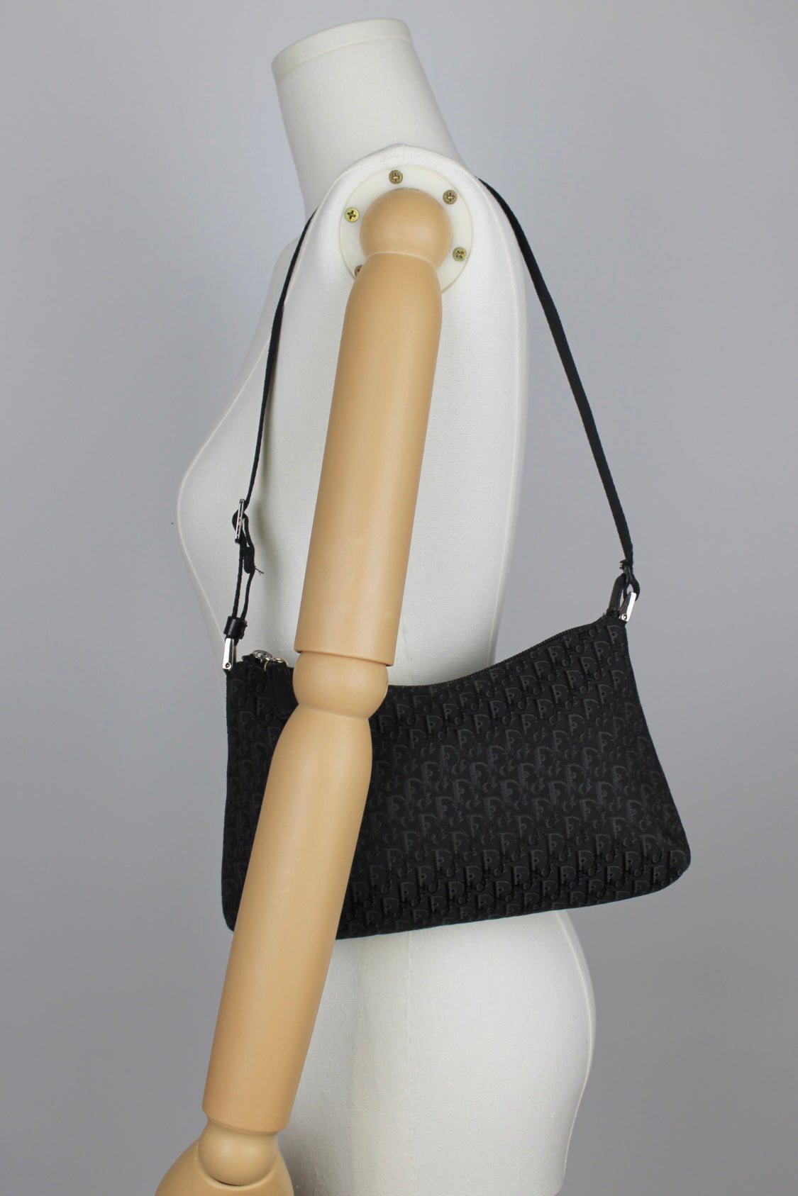 Dior Monogram Trotter Shoulder Bag 2004