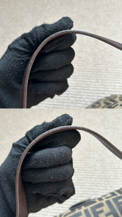 Fendi Zucca Baguette Bag