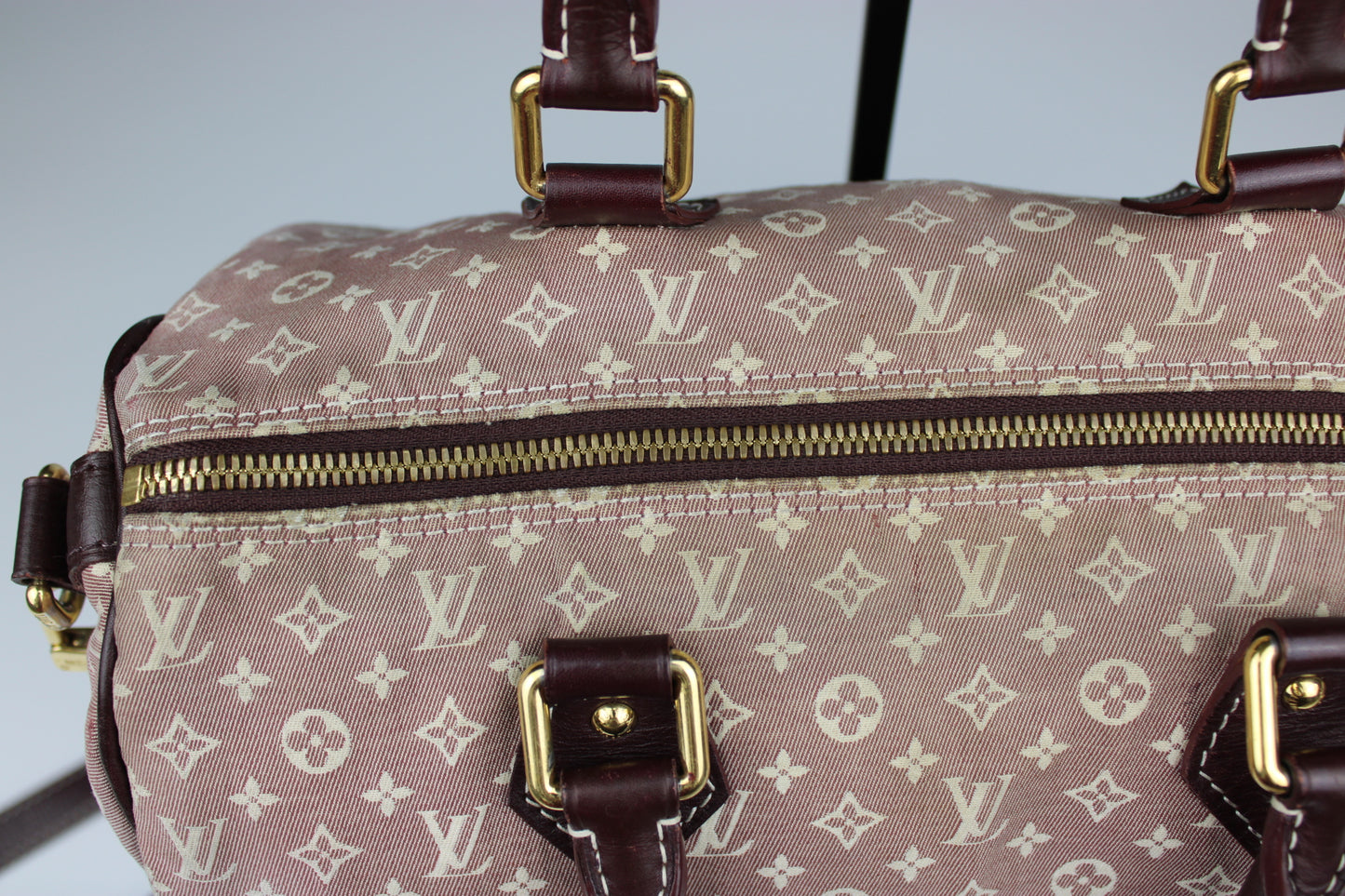 Louis Vuitton Mini Lin Speedy 30 Bandoulière Bag 2010