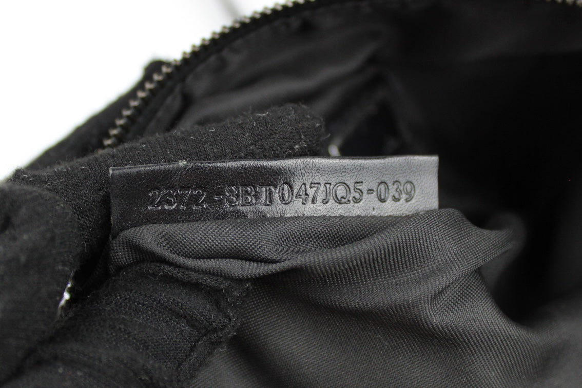 Fendi Zucchino Black Cross Body Bag