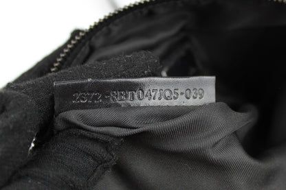 Fendi Zucchino Black Cross Body Bag