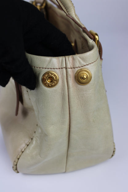 Prada Vitello Shine 2-Way Bow Bag