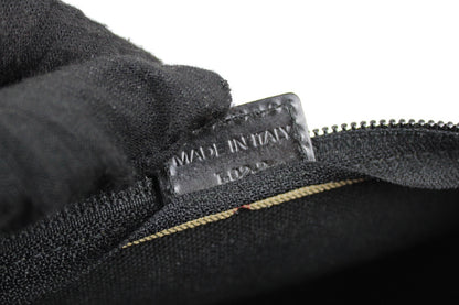 Pre-owned Burberry Nova Check Pochette Bag 2002