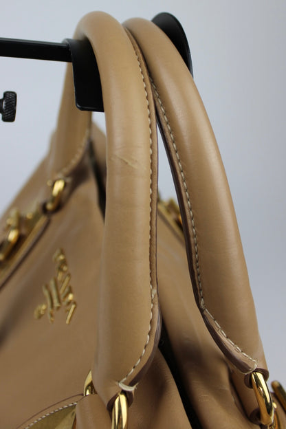 Prada Cuoio Soft Calfskin 2-Way Bag