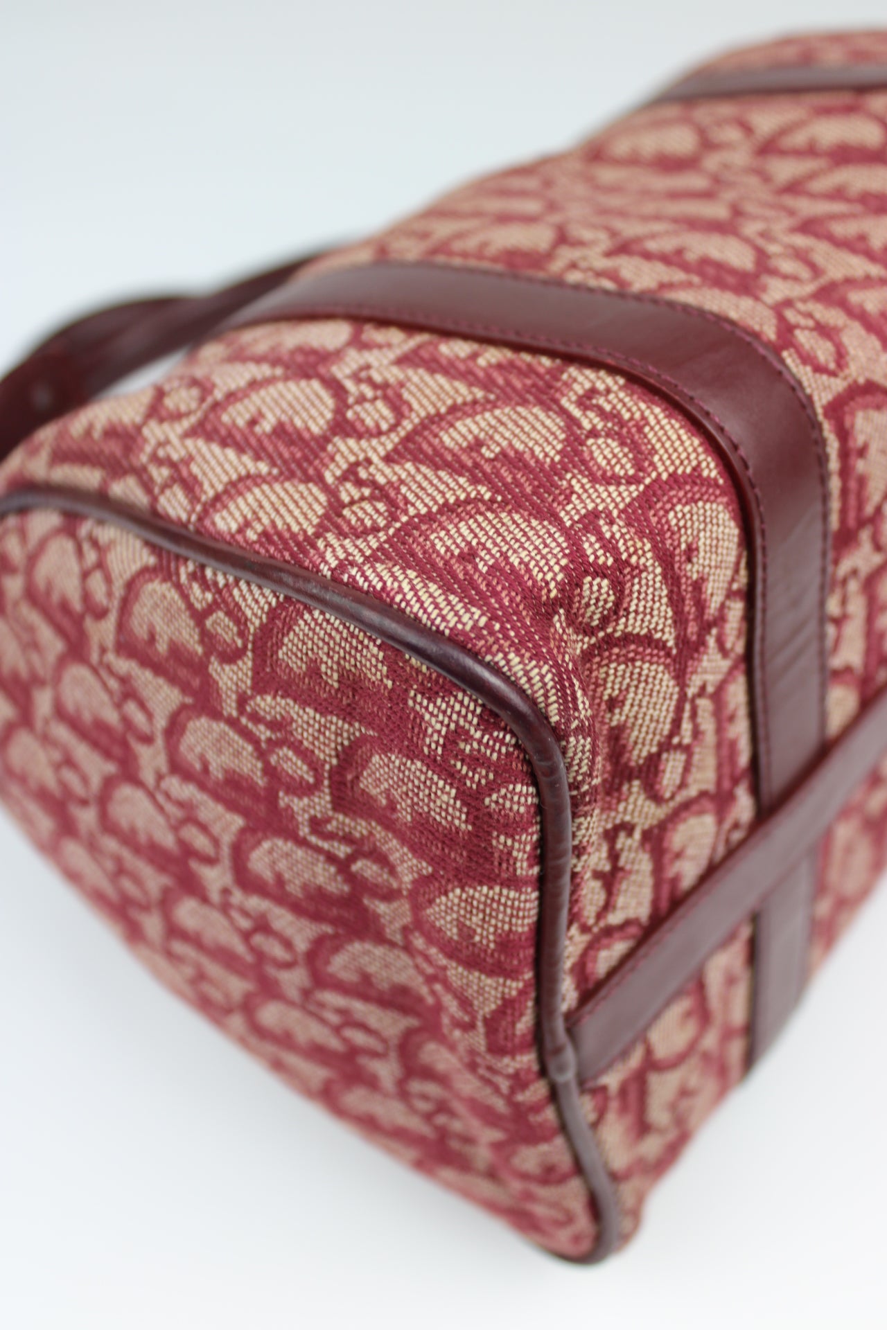 Dior Monogram Trotter Boston Bag 2004