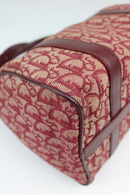 Dior Monogram Trotter Boston Bag 2004