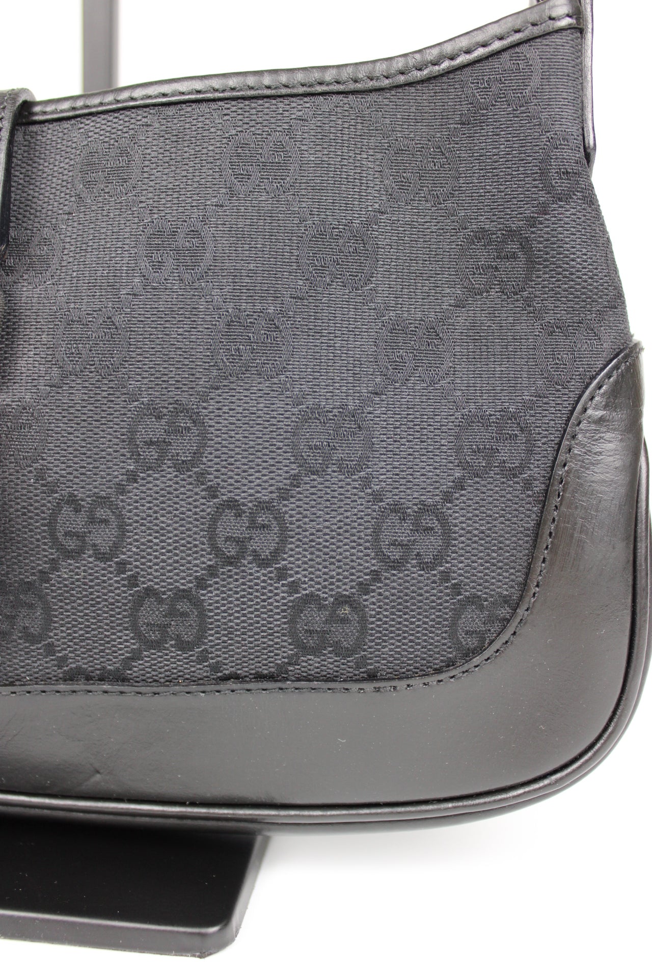 Gucci Monogram Chain Strap Mini Jackie Bag (Restored)