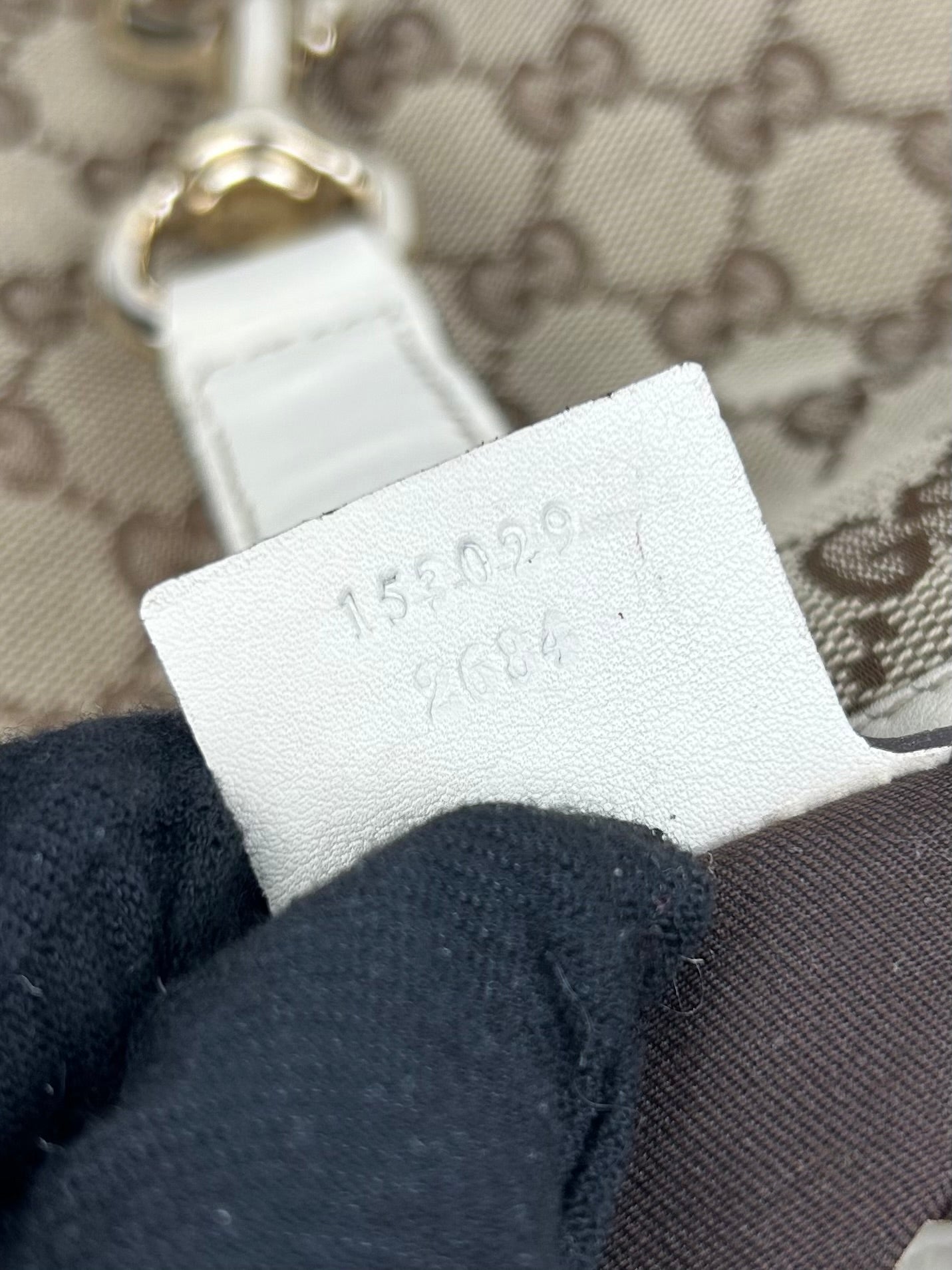 Gucci Monogram Jackie Bag