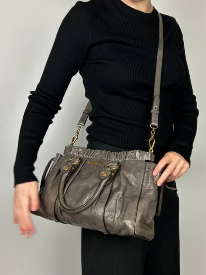 Miu Miu Vitello 2-Way Bag