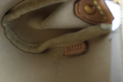 Louis Vuitton Damier Azur Eva Pochette Bag 2012