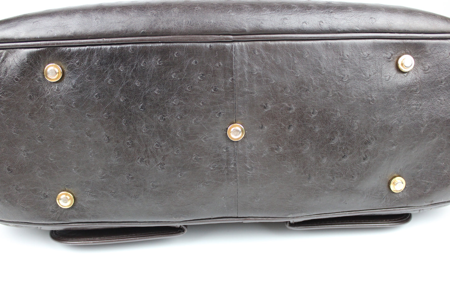 Dior Ostrich Leather Double Saddle Bag 2000