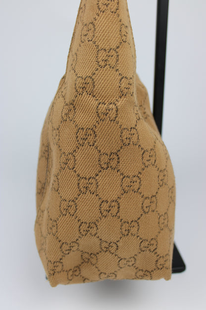 Gucci Monogram Denim Shoulder Bag